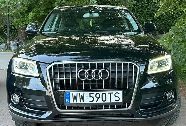 Audi Q5 cena 74900 przebieg: 185177, rok produkcji 2015 z Warszawa małe 92